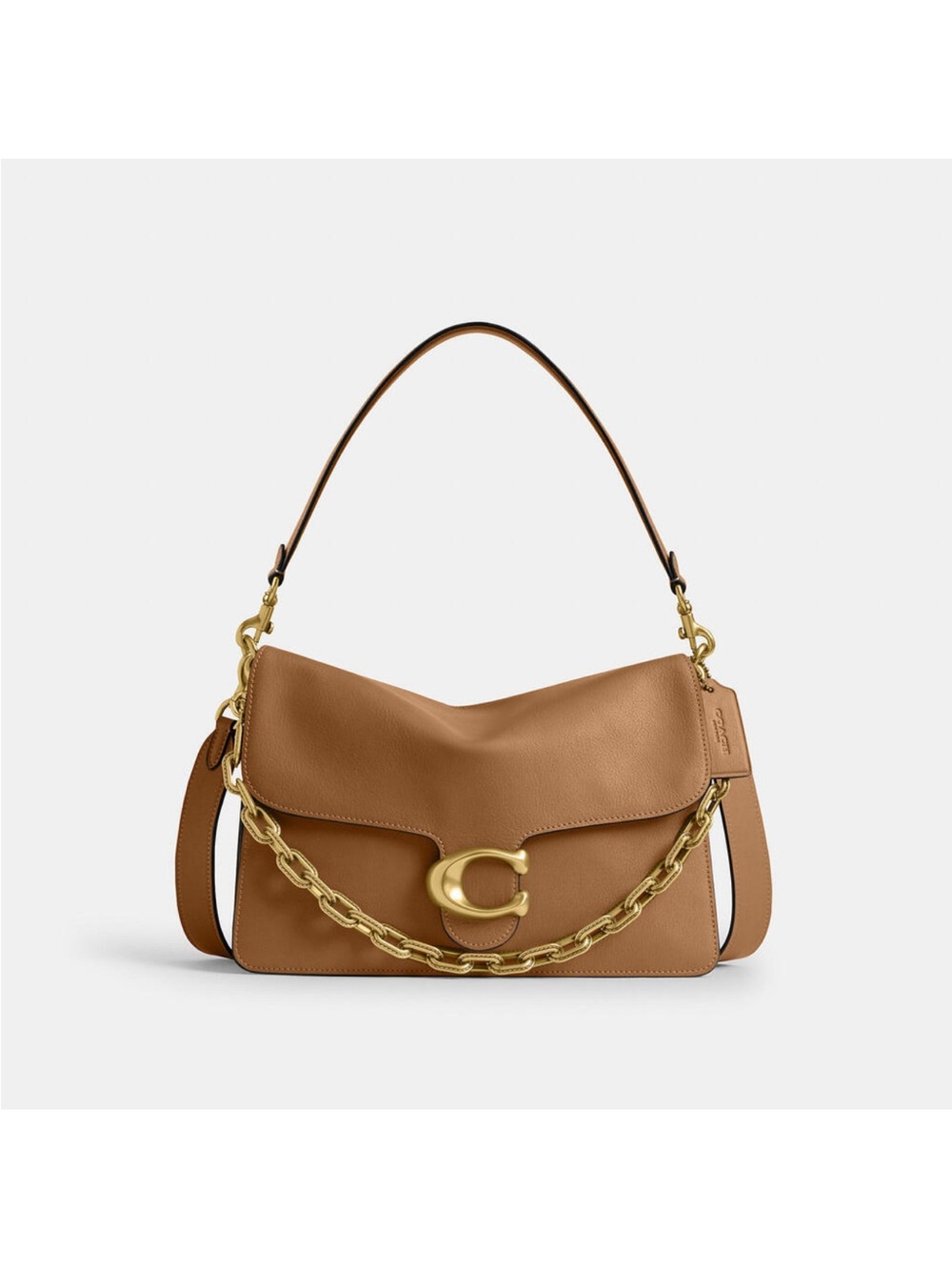 Coach Chain Tabby in Honey Brown